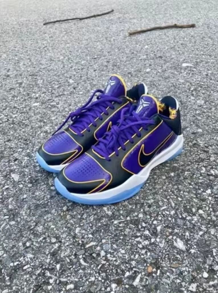 Nike zoom kobe online 5 protro lakers