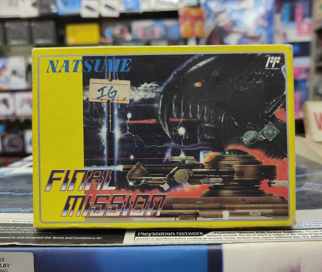 Final mission sale nes