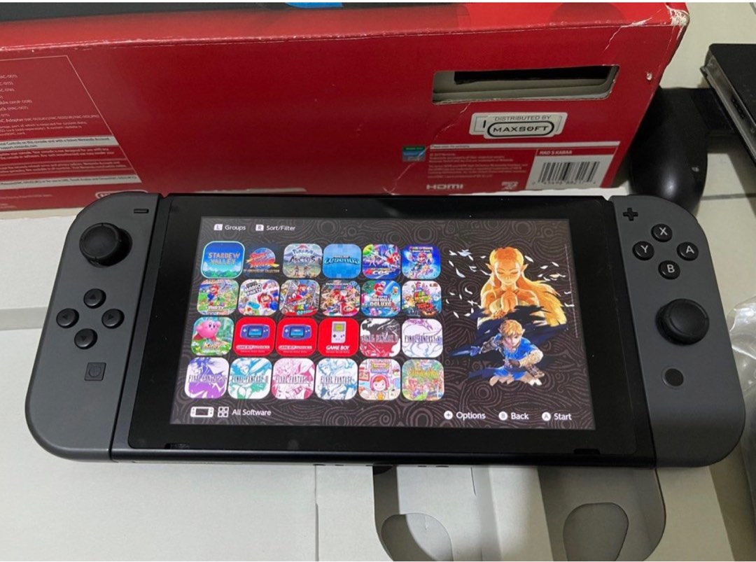 Nintendo Switch V2 Jailbreak, Video Gaming, Video Game Consoles