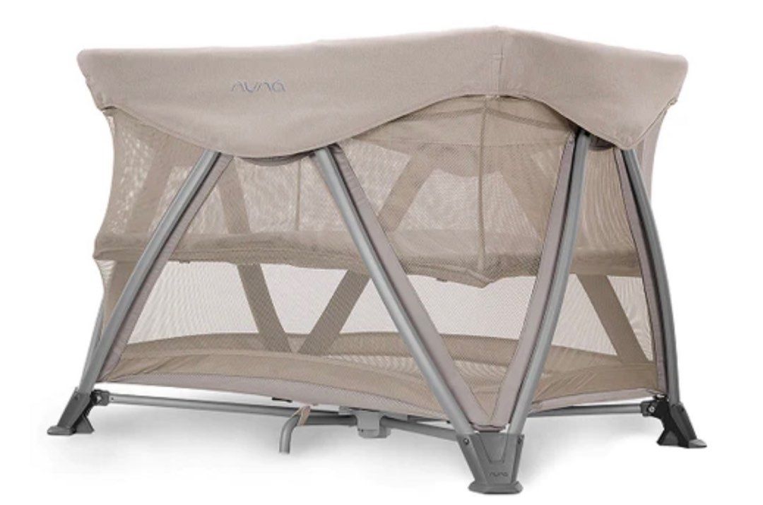 Nuna Sena Aire Travel Cot Champagne, Babies & Kids, Baby Nursery