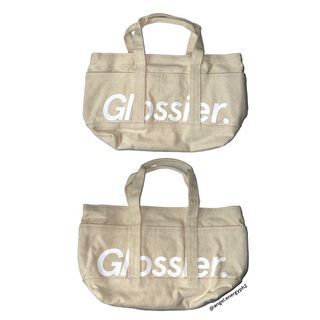 ‼️SOLD OUT‼️ Glossier ~ Brooklyn Exclusive Canvas tote bags (w flaws)