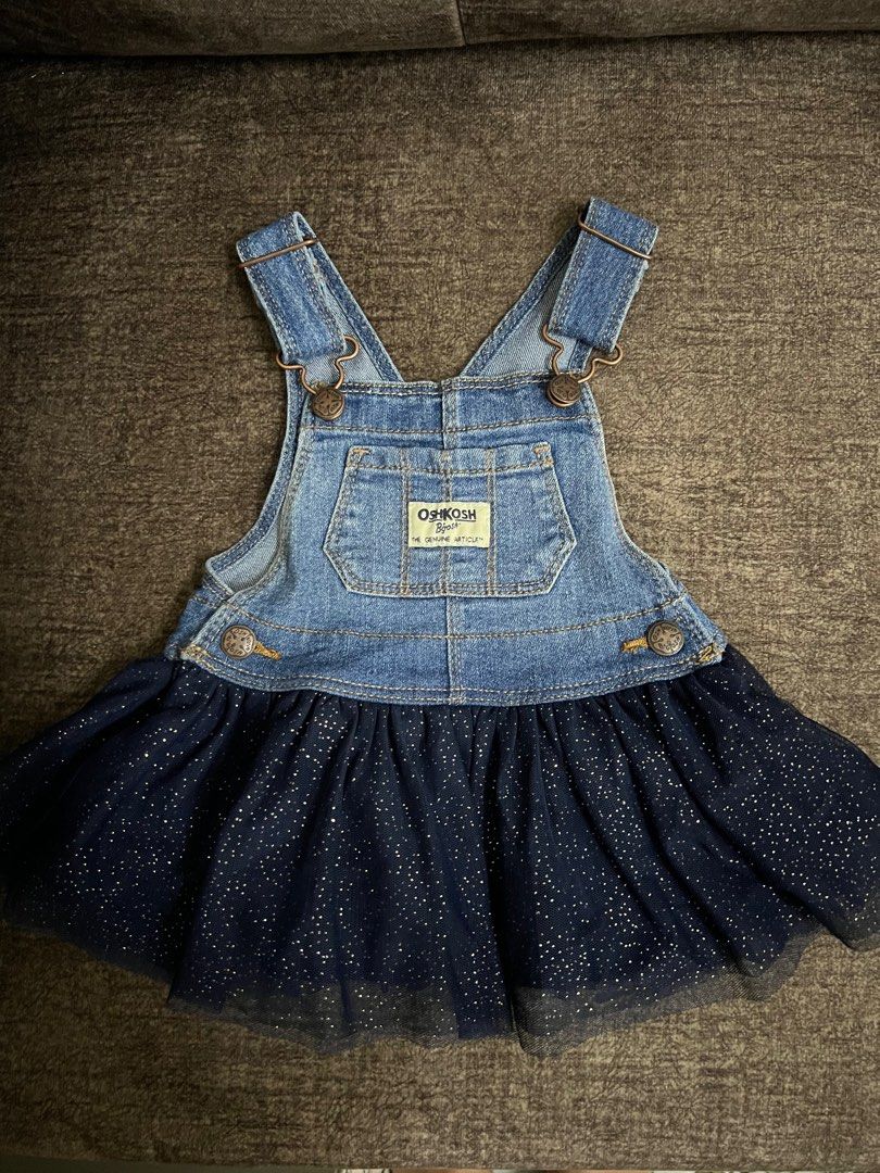 Oshkosh denim 2025 tulle dress