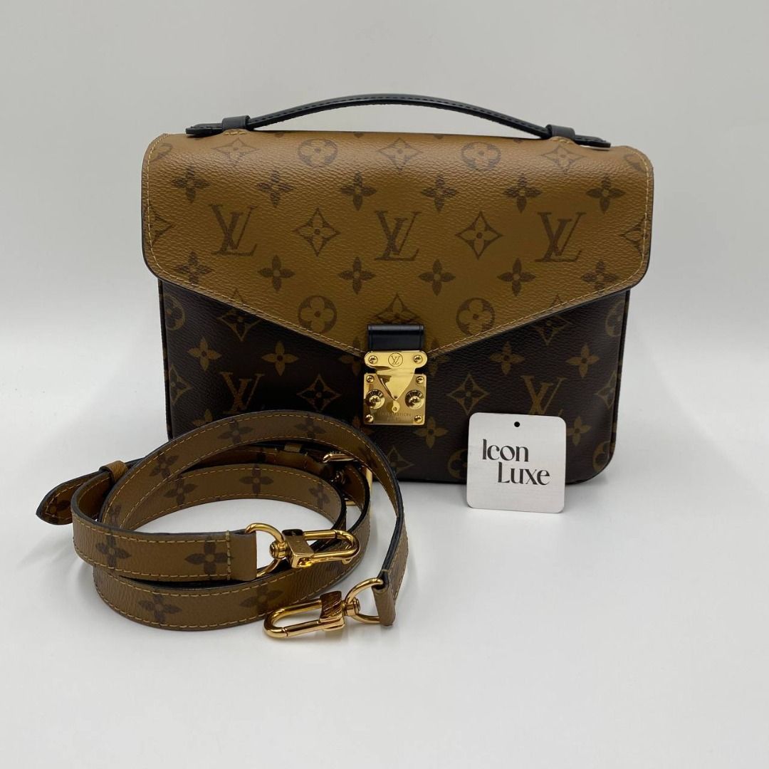 Louis Vuitton Monogram Reverse Canvas Pochette Metis Bag - Yoogi's Closet