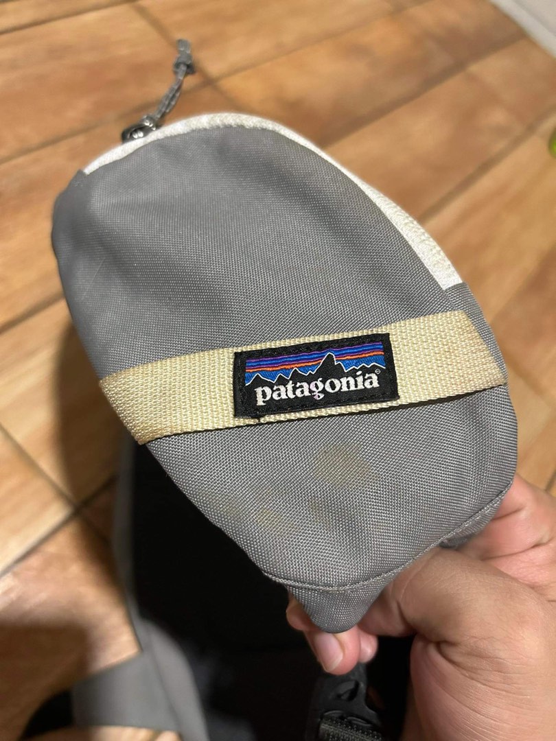 Patagonia Atom Sling 8L Crossbody Bag Backpack Gray Nylon Multi Pocket