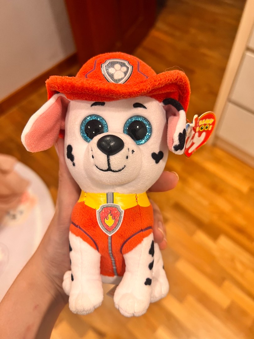 Paw Patrol Marshall Ty Beanie Baby Hobbies Toys Toys Games