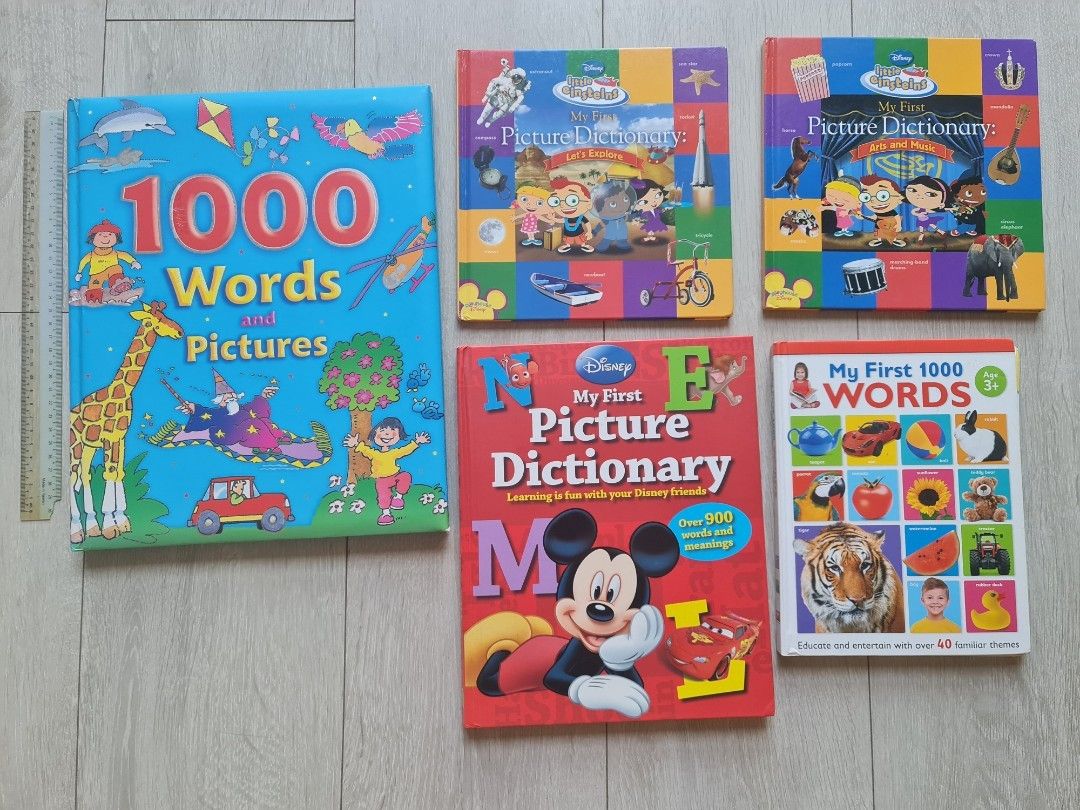 Picture dictionary Children Books Little Einsteins book set of 2