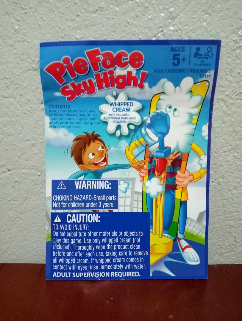 Pie face cheap sky high walmart