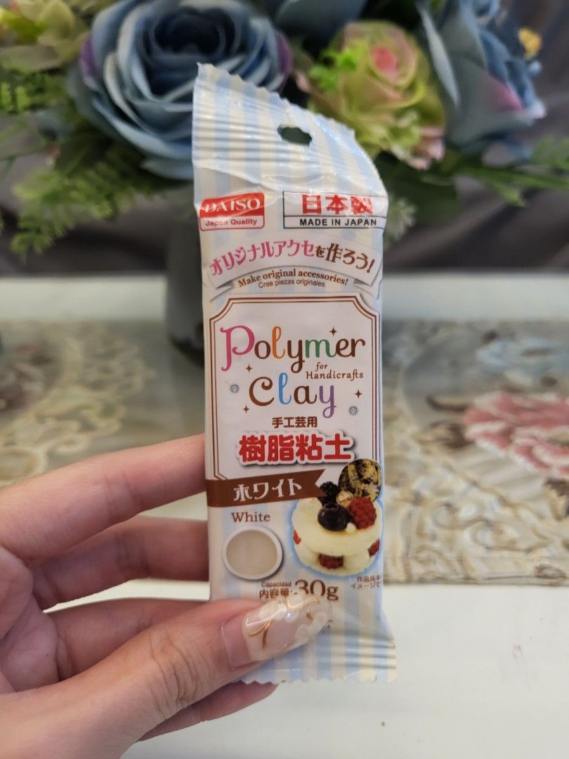 Polymer Clay White (Category: Craft Supplies & Tools) located in San Fernando. Submitted by jpmarketplace2023 (Listing ID 1262266215, Image 1). Description: -Polymer clay white for only PHP90 -Authentic from Japan.