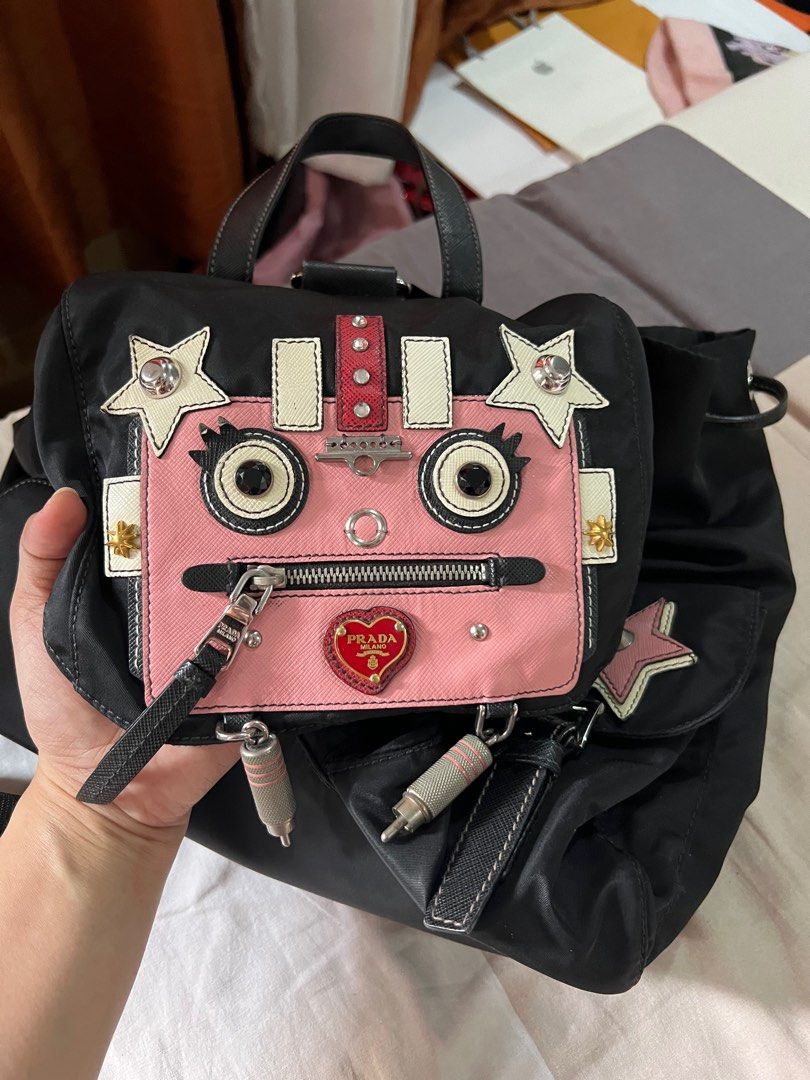 Prada Robot Backpack Luxury Bags Wallets on Carousell