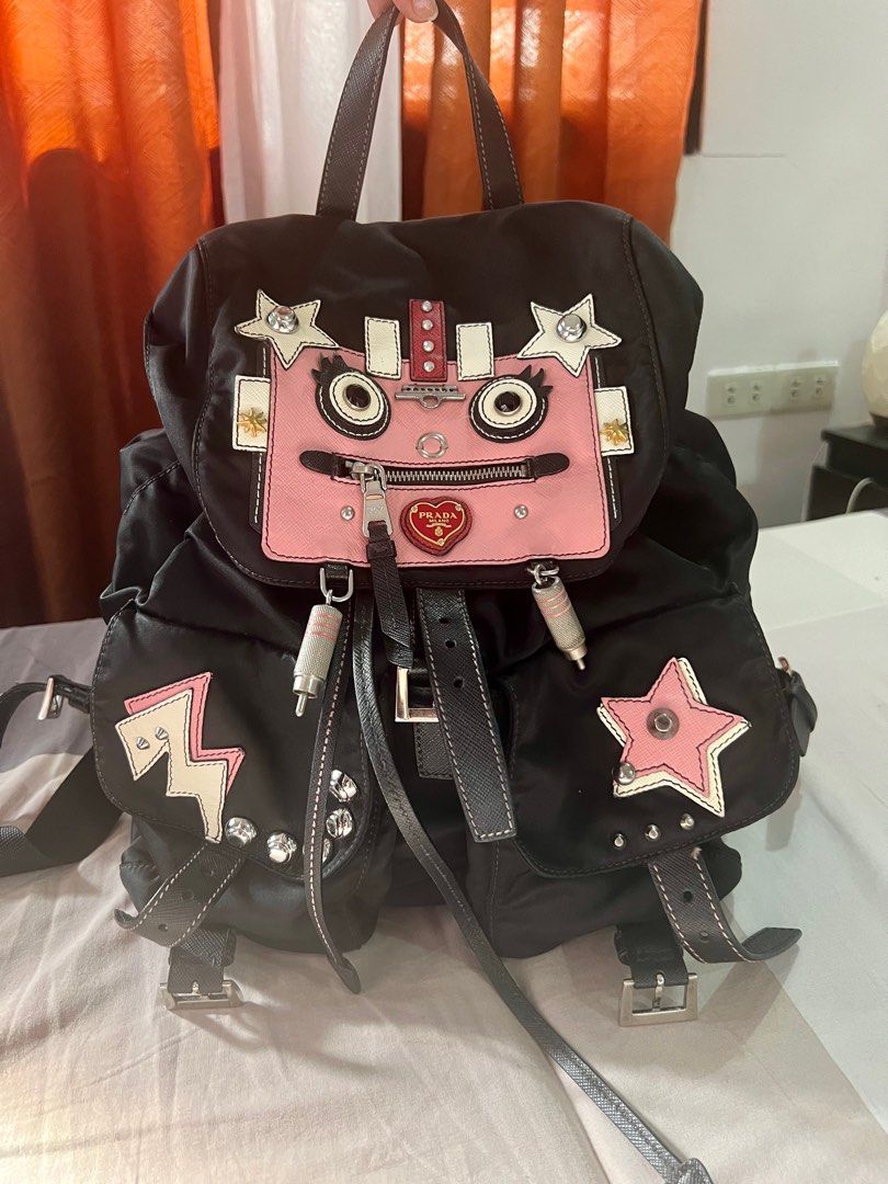 Prada outlet robot backpack