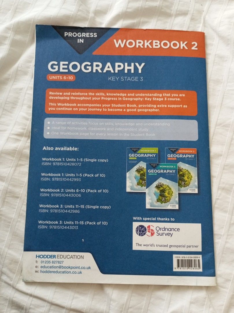 Progress in Geography KEY STAGE 3 UNITS 610 DAVID GARDNER HODDER