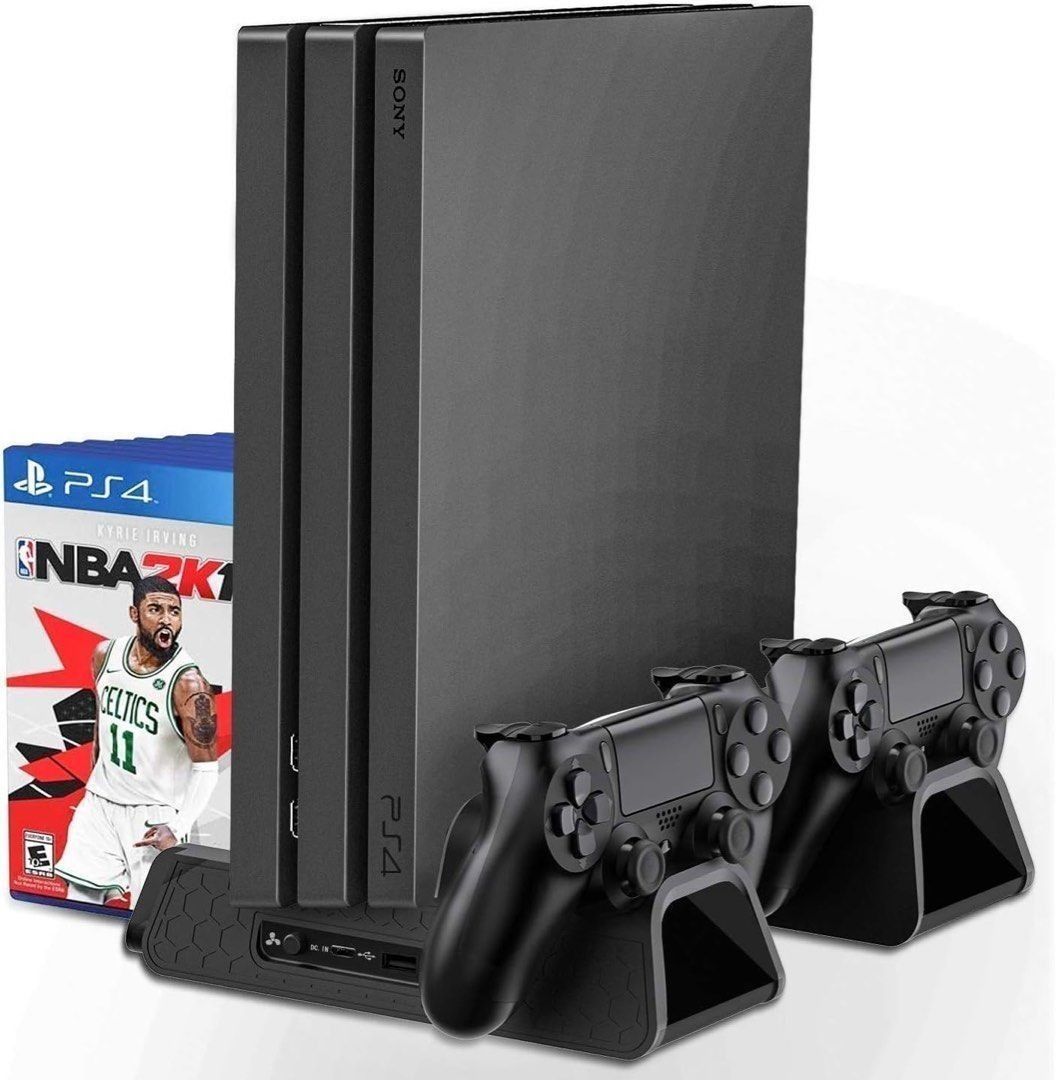 PS4 PS4 Slim PS4 Pro Controller Charging Dock With Cooling Fan
