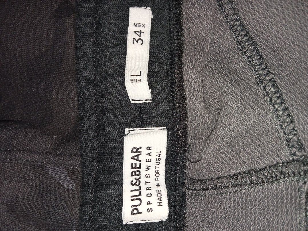 Pull and bear coumo jogger pants (Category: Joggers) located in Bagabag. Submitted by thrift_stories96 (Listing ID 1262291725, Image 3). Description: Pull and bear coumo jogger pants Large on tag best fit XL frame Waistline - 34 to 38 stretch Length 37.5 Condition - 9/10 Flaw - minimal lints.