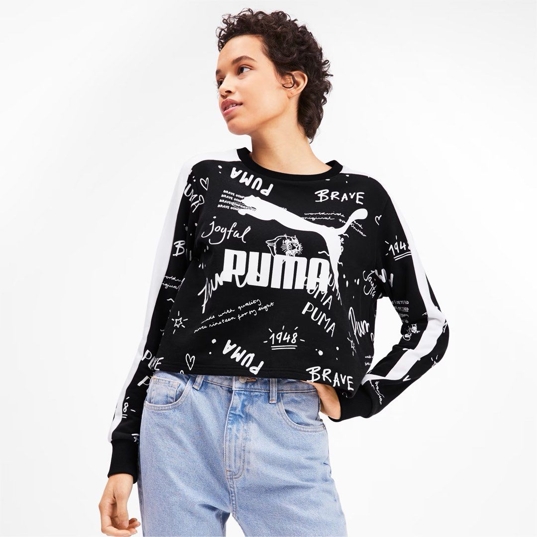 Puma shop white sweater