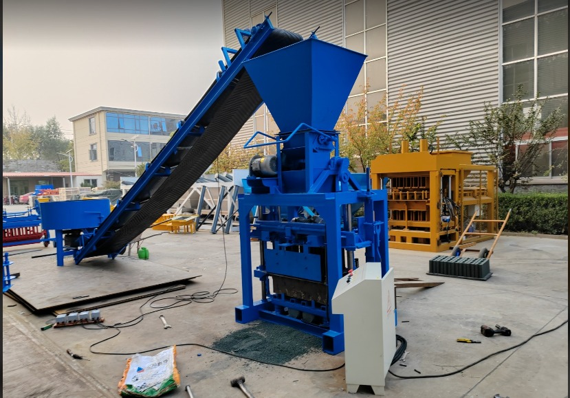 QTJ4-30A BRICK MAKING MACHINE ELECTRIC PUSH AND PULL MOLD TYPE ...