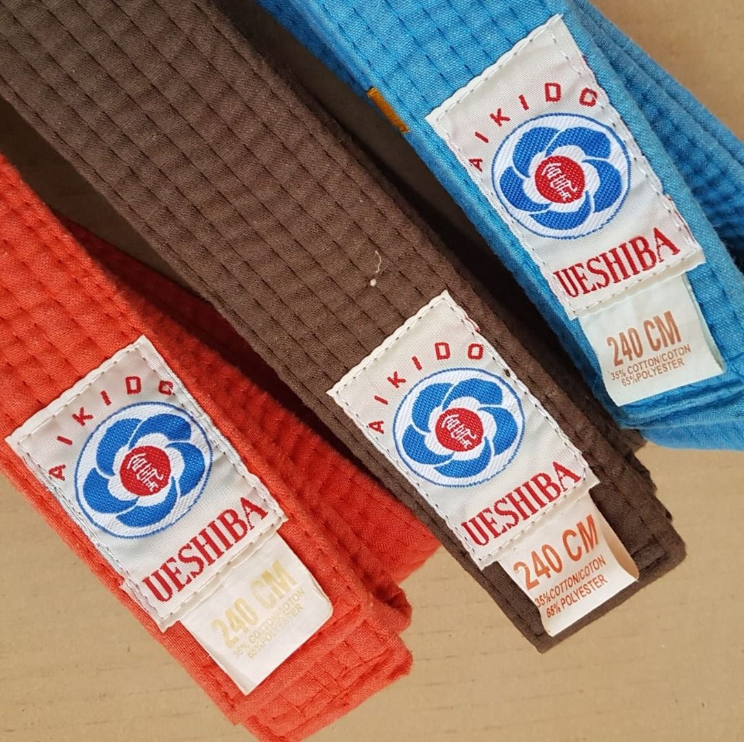 Aikido belt colours discount
