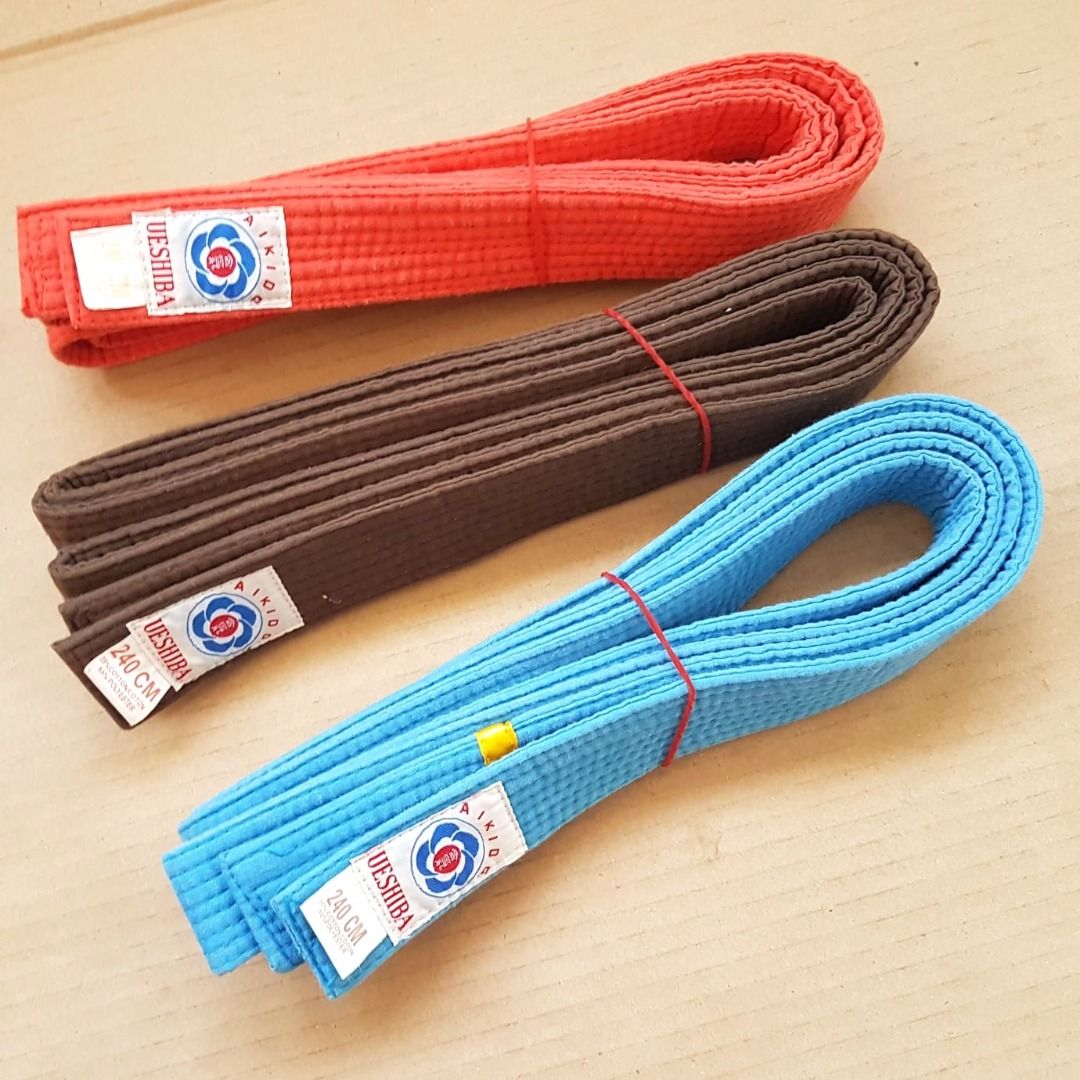 Aikido belt colours top