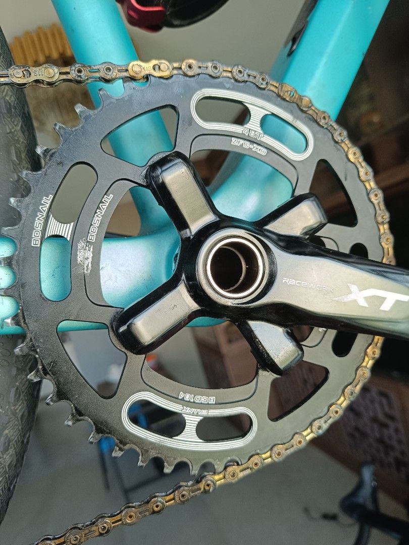 48t chainring on mtb clearance