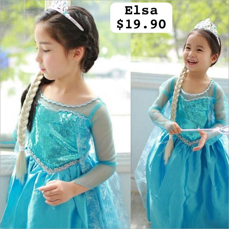 Ready Stock Offer Frozen Dress Baby Girls Dress Girls Princess
