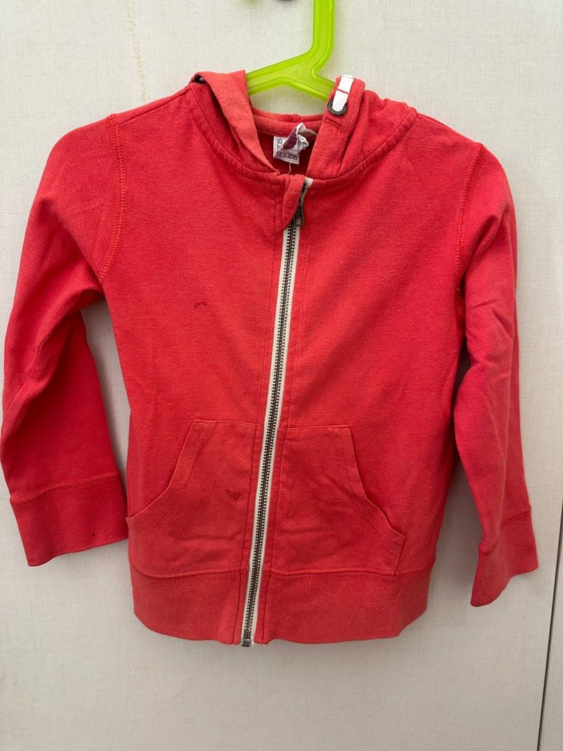 Red cotton clearance jacket