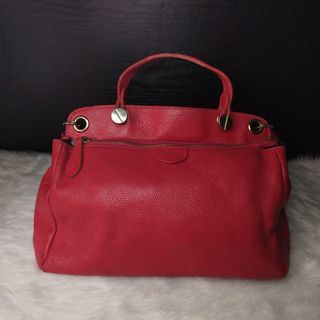 Red Dragonfly Leather Handbag 2023 New Lace Strap High-Grade Elegant Mother  Bag Business Commuter Messenger Bag