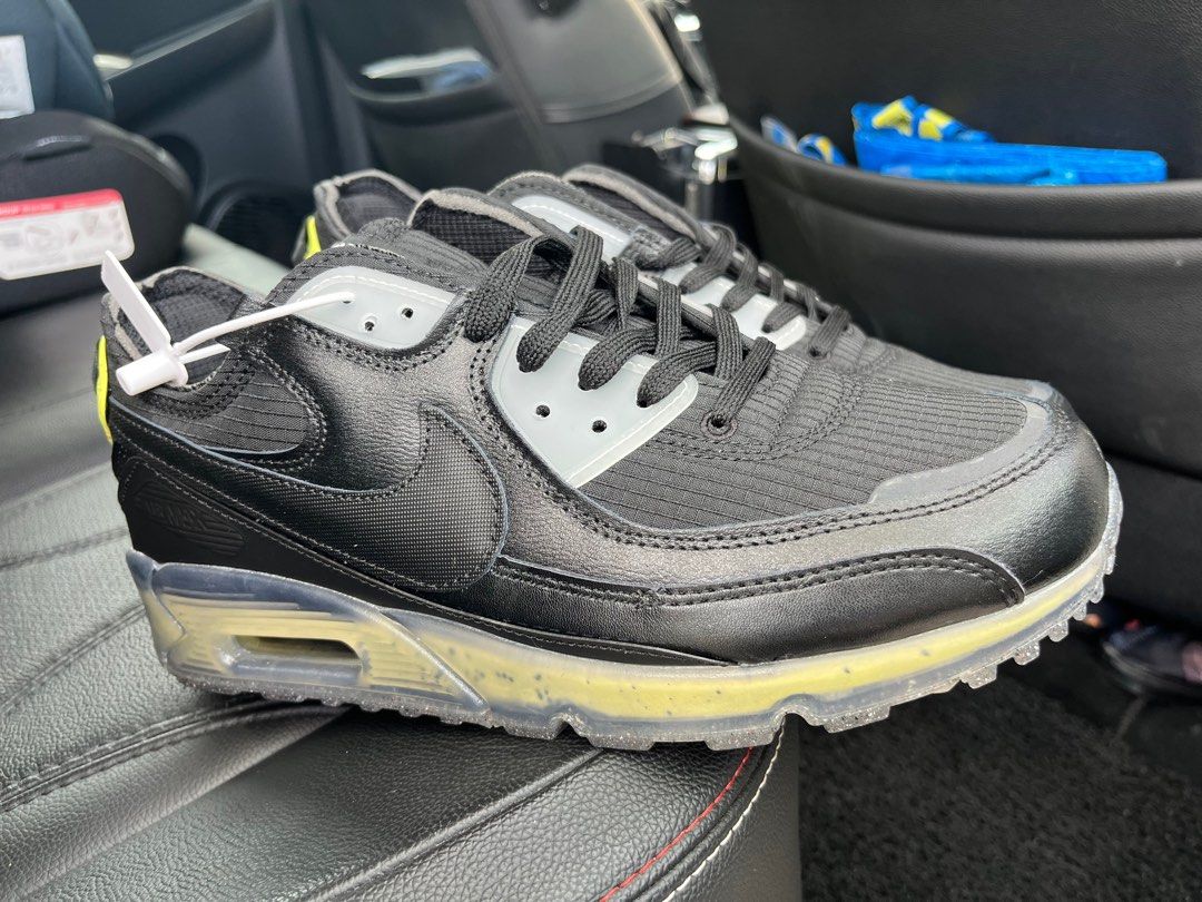 All white air max with icy bottom on sale