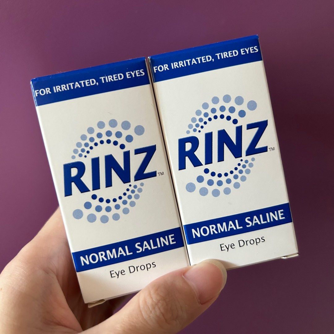 Rinz normal cheap saline eye drops