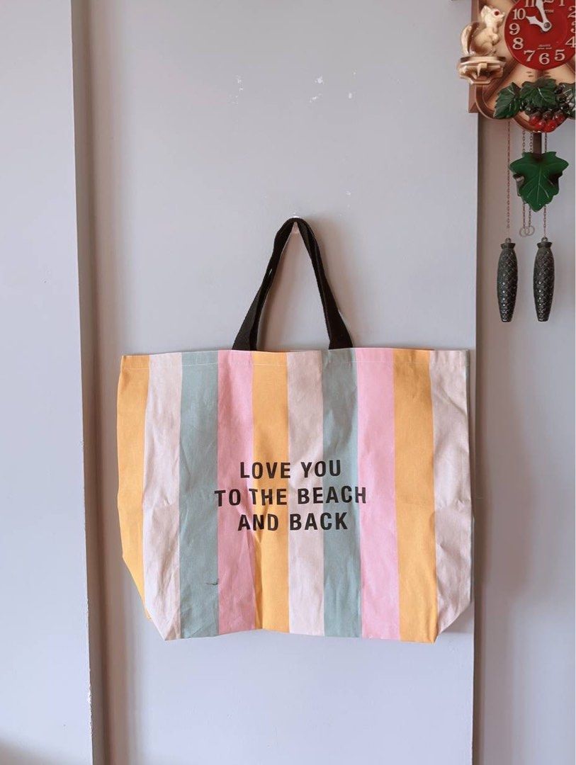 Rainbow on sale beach bag