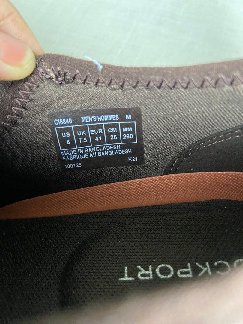 rockport zaden plain toe