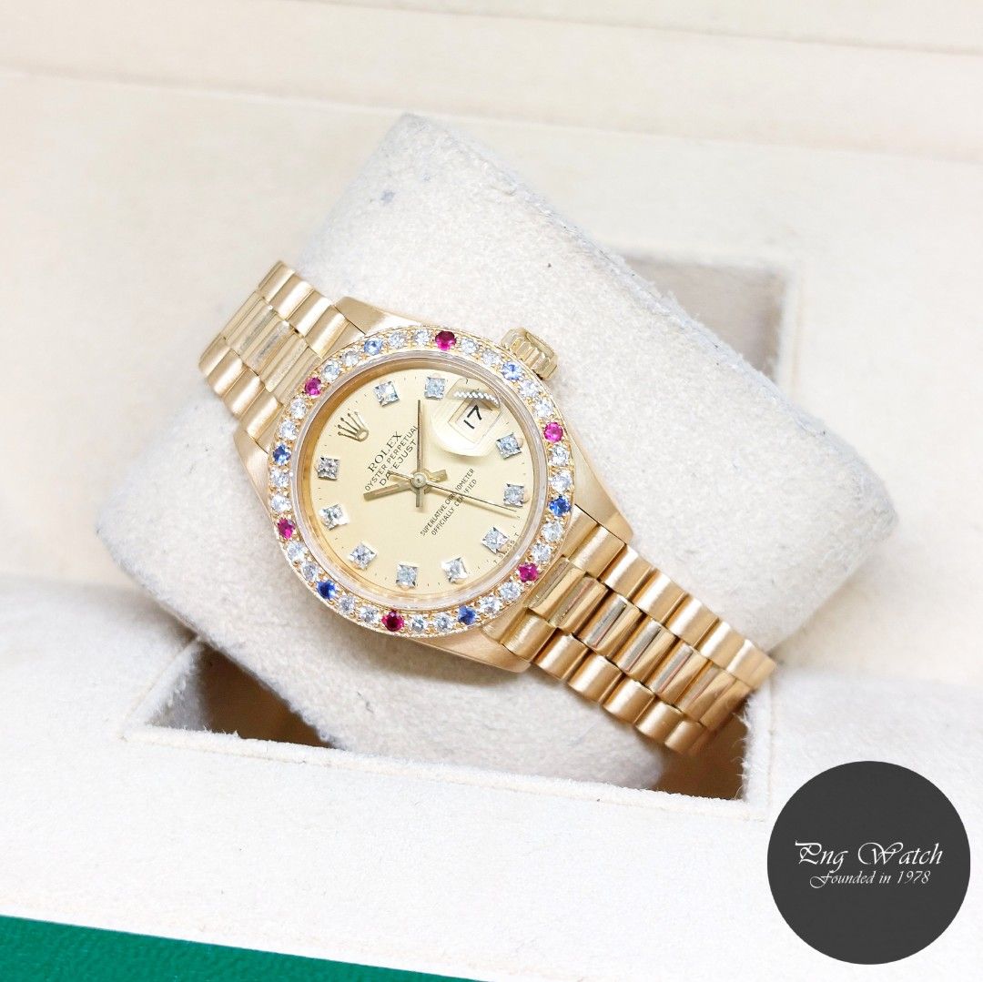 Gold cheap female rolex