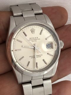 ROLEX Oyster Perpetual Date  Ref # 15000 (not 1500) 34mm EXC CONDITION. Unisex