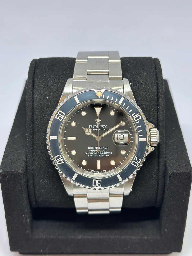 Rolex submariner faded best sale bezel