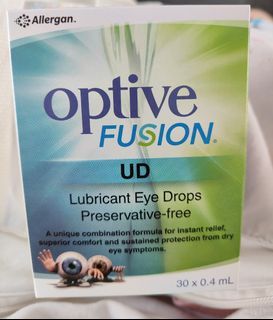 ♥Sale  ♥Optive Fusion UD  lubricant eye drops 
preservatives free 
hydration UD #systane lubricant eye drops
