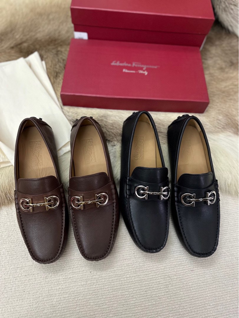 Red ferragamo clearance mens shoes