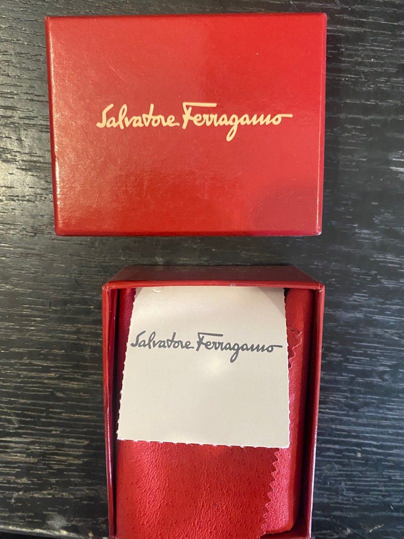 Salvatore Ferragamo Scarf Ring Golden (Category: Luxury Accessories) located in Cainta. Submitted by grailfinders (Listing ID 1262252567, Image 2). Description: color metal Gancini vintage Made in Italy.