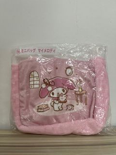 Miniso Cinnamoroll Pompom Purin Canvas Bag Sanrio Melody Series Shopping Bag  Cartoon Storage Bag Environmental Protection Bag