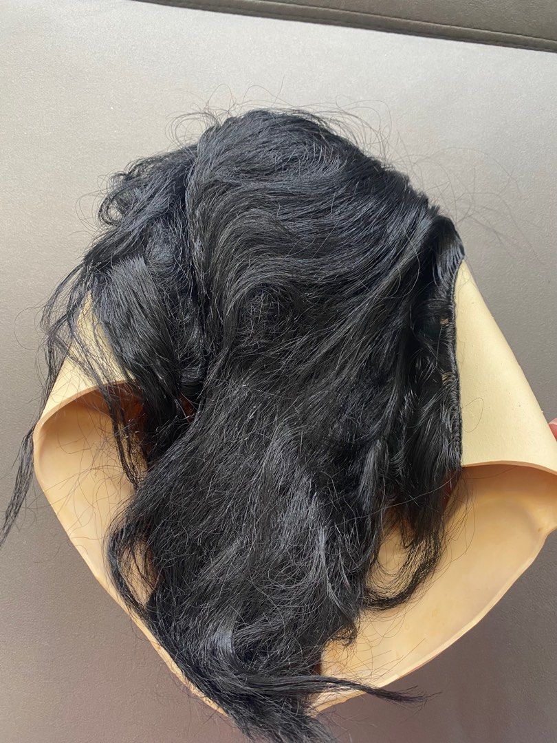 Black jigsaw wig sales