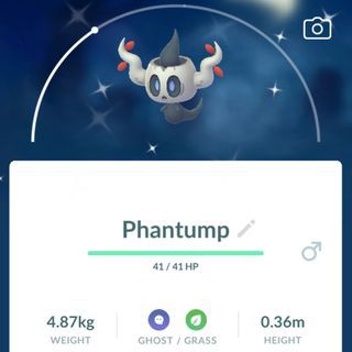 Shiny Phantump (Pokemon GO) (iOS/Android)