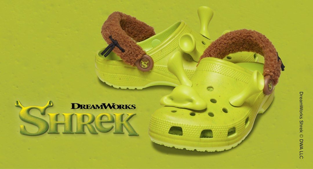 Shrek Crocs US 6 US 7 Men s Fashion Footwear Casual Shoes on