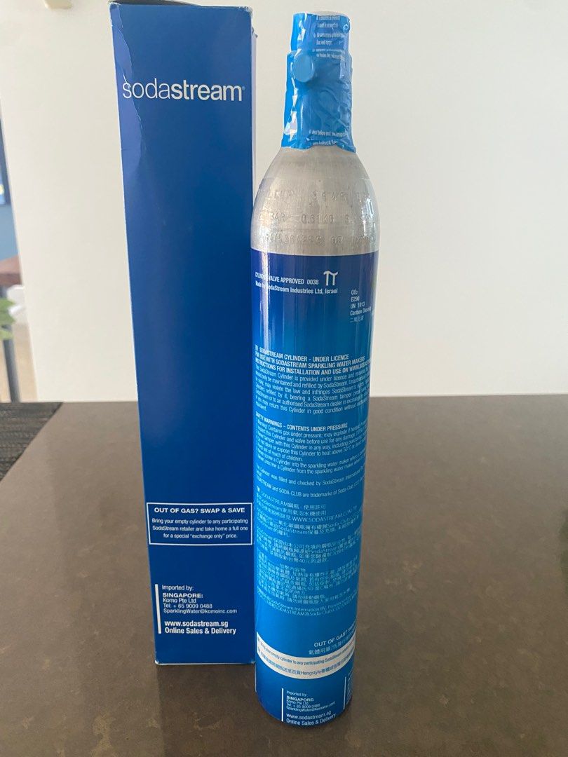 Soda stream Co2 Cylinder, Food & Drinks, Other Food & Drinks on Carousell