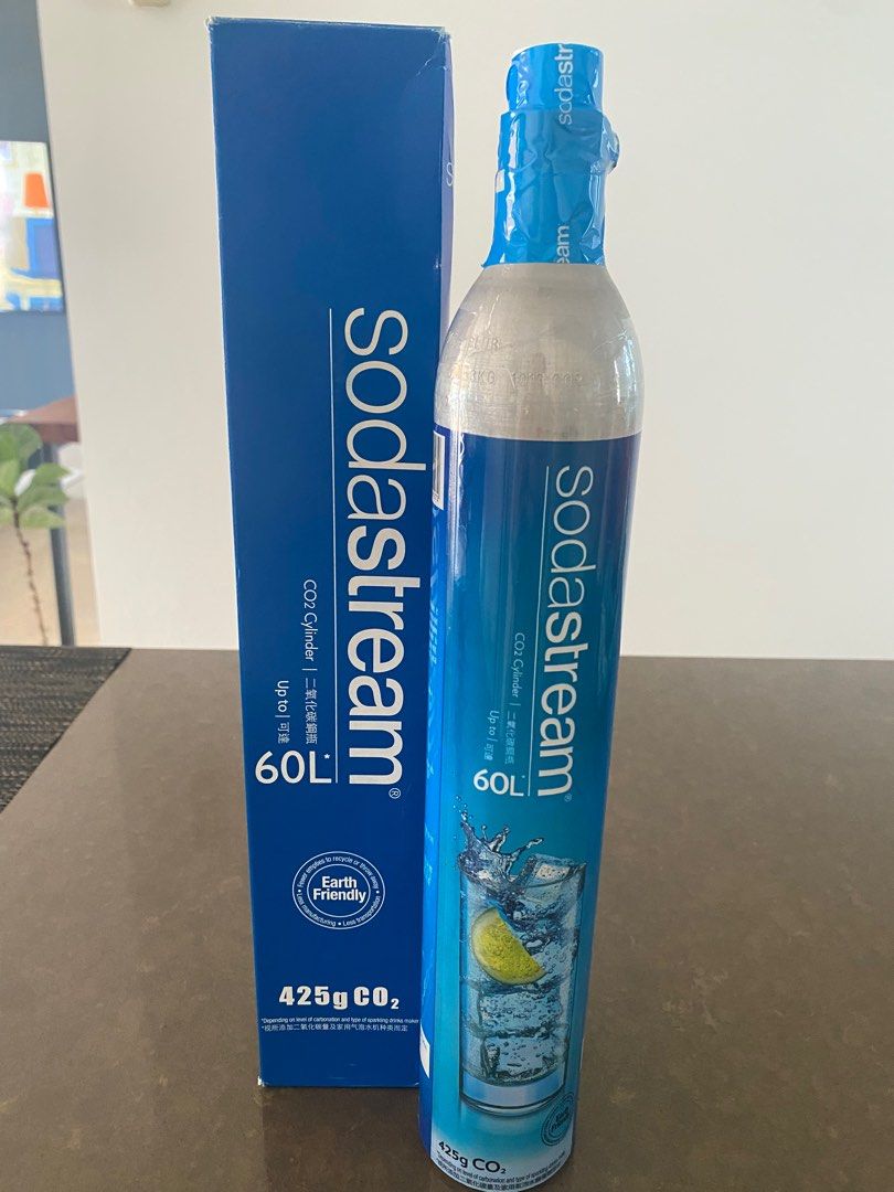 Soda stream Co2 Cylinder, Food & Drinks, Other Food & Drinks on Carousell