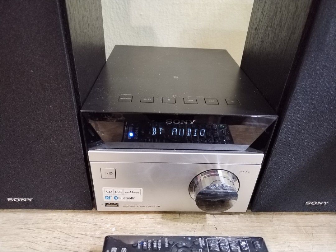 Sony Home Audio System CMTSBT20 CD/FM/USB/BluetoothNFC/Aux, Audio