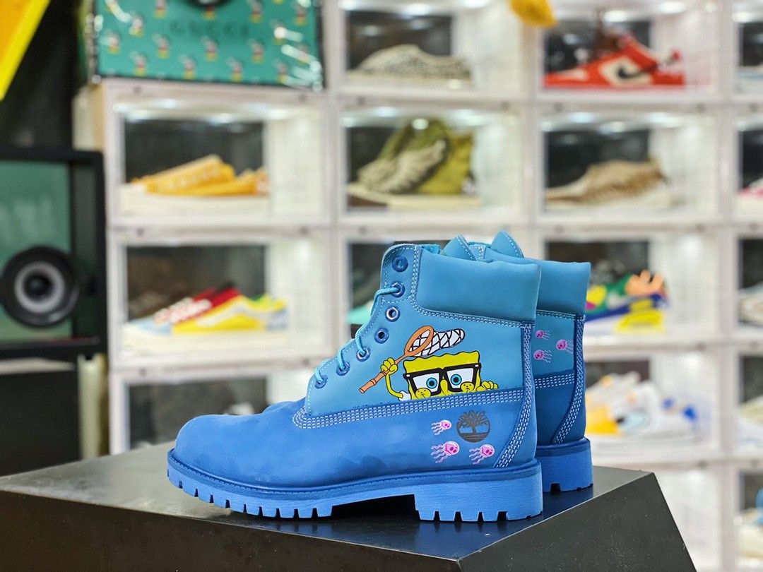 Timberland 6 spongebob blue store