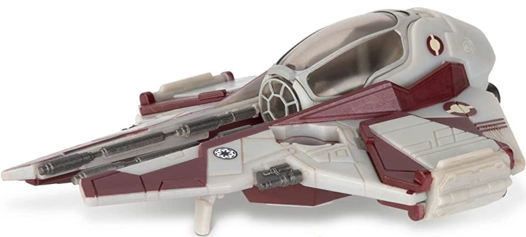 🚀🔥 Star Wars Micro Galaxy Squadron Obi-Wan'S Jedi Interceptor Includes Obi -Wan Kenobi And R4-P17 Micro Figure Accessories, Hobbies & Toys, Toys &  Games On Carousell