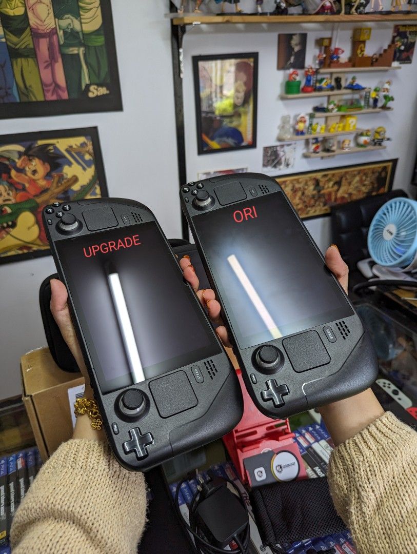 STEAM DECK 1TB ANTI GLARE SCREEN, Video Gaming, Video Game Consoles