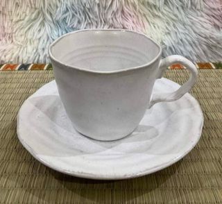 Louis Vuitton® Vivienne Moon Plate And Cup Set White. Size