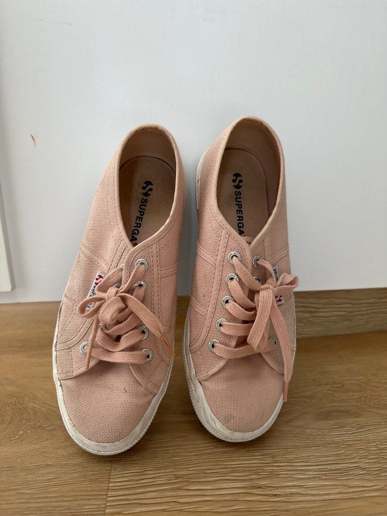 Superga pink suede clearance
