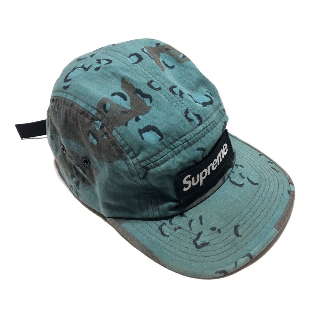 Supreme LV Camo Monogram Camp Hat, Men's Fashion, Watches & Accessories,  Caps & Hats on Carousell