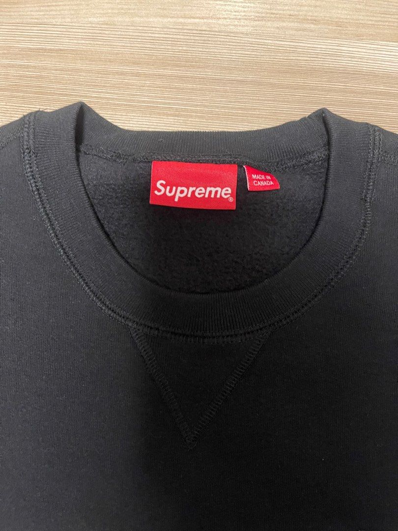 Supreme Small Box Crewneck, 男裝, 上身及套裝, 衛衣- Carousell