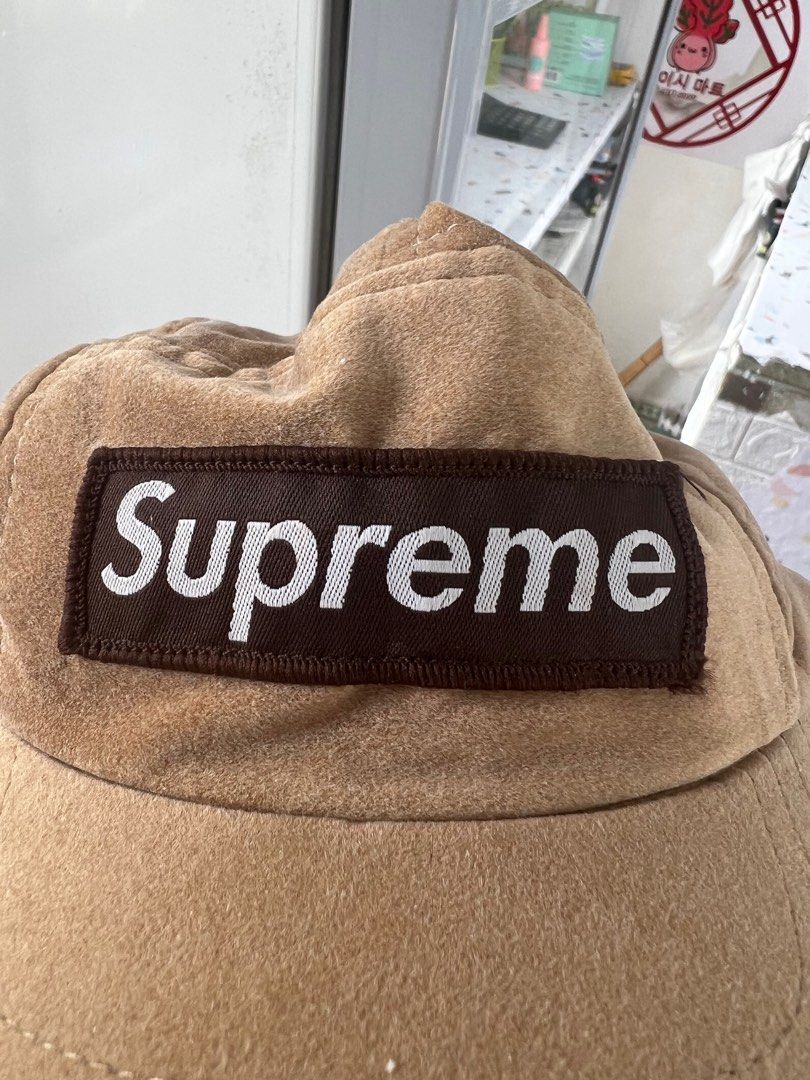 Supreme Vintage 90's Suede Camp Cap, Men's Fashion, Watches & Accessories,  Caps & Hats on Carousell